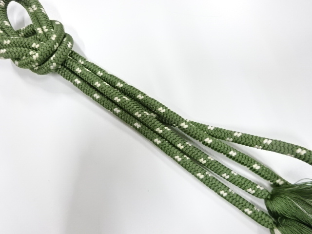 正絹　手組帯締め